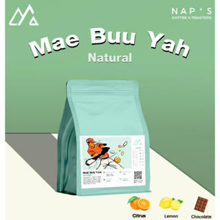 NAPSCOFFEE เมล็ดกาแฟปางขอนคั่วอ่อน Mae buu yah  - Natural 200G