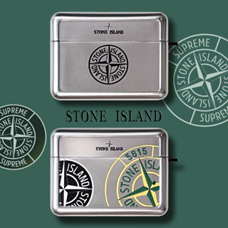 เคสแอร์พอด 3 Case Airpods 3 pro2 case บัตรน้ำขึ้นน้ำลง Stone Island วัสดุชุบ Airpod 3 pro2 Case เคส Airpod 1 gen2 case