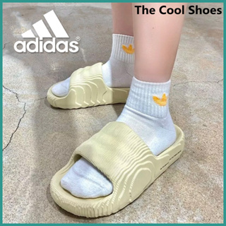 【บางกอกสปอต】 Adidas_Adilette 22รองเท้าแตะชาย รองเท้าแตะผู้ชายฤดูร้อนกลางแจ้งที่มีคุณภาพสูงรองเท้า รองเท้าผู้ชาย