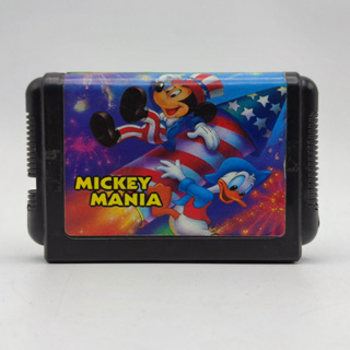 MICKEY MANIA [bootleg] Mega Drive [MD] ตลับก๊อป เล่นได้ สภาพปานกลาง