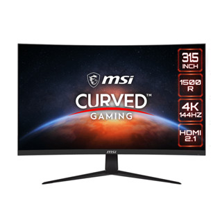 จอ คอมพิวเตอร์ GAMING MONITOR MSI รุ่น G321CU 4K(UHD) Curve 155HZ WARRANTY 3Y