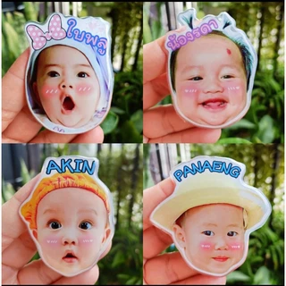 Griptok หน้าคน น่ารักๆ ตัวติดมือถือ อะคริลิค สามารถเปลี่ยนรูปได้ ที่ติดมือถือน่ารักๆ ออกแบบได้ตามใจชอบ