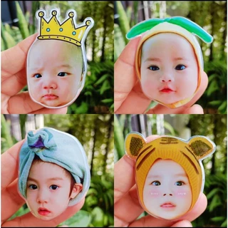 Griptok หน้าคน น่ารักๆ ตัวติดมือถือ อะคริลิค สามารถเปลี่ยนรูปได้ ที่ติดมือถือน่ารักๆ ออกแบบได้ตามใจชอบ