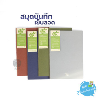 สมุดบันทึก สมุดเย็บด้าย Double A Pure ขนาด A5 / B5 หนา 75 แกรม