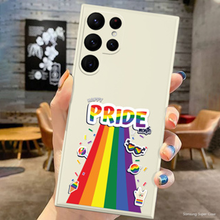 เคสสายรุ้ง LGBTQ+ รุ่น Samsung Note/S สมรสเท่าเทียม สีรุ้ง ลายรุ้ง เคสซิลิโคน