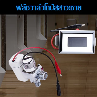 เซ็นเซอร์โถปัสสาวะ ฟลัชวาล์วอัตโนมัติ/ฟลัชวาล์วเซ็นเซอร์ สำหรับโถปัสสาวะชาย ฟลัชวาล์วโถปัสสาวะชาย