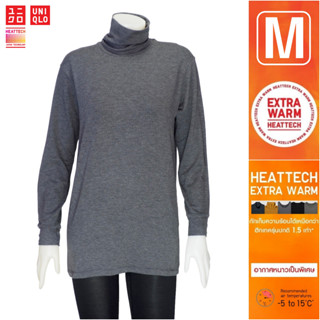 Extra Warm Size M Uniqlo Heattech  เสื้อลองจอนผู้ชาย  ฮีทเทคมือสอง สภาพใหม่