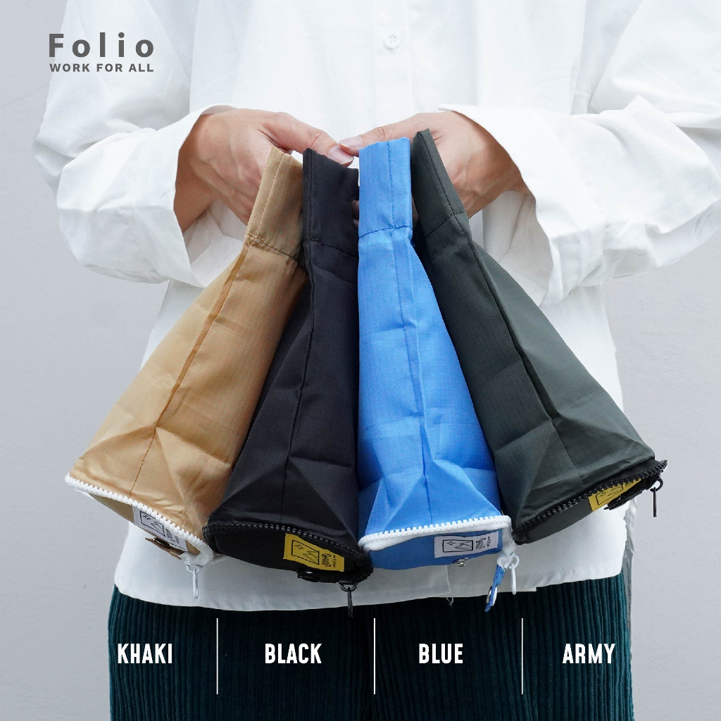 Folio : Jour Tumbler Bag 2 Cup กระเป๋าใส่แก้วน้ำขนาด 2 Cup พับเก็บง่าย-12453