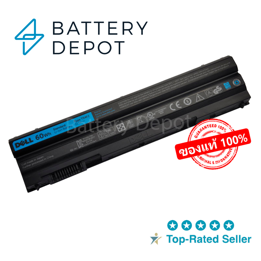 เดล แบตเตอรี่ T54FJ (สำหรับ Latitude E5420 E5430 E5520 E5530 E6420 E6430 E6520 E6530 PRV1Y T54F3 Ser