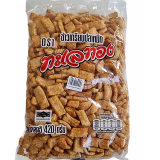 ข้าวเกรียบปลาหมึก ตราทะเลทอง ขนาด 420 กรัมข้าวเกรียบกุ้ง ตราทะเลไทย ขนาด 400 กรัม