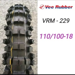 ยางมอเตอร์ไซค์วิบาก Vee Rubber ขอบ 18" เบอร์ 110/100 - 18