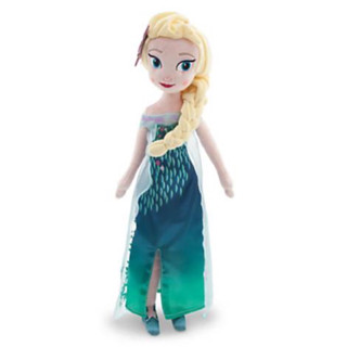 Elsa - Anna Plush Doll - Frozen Fever - Medium - 20"