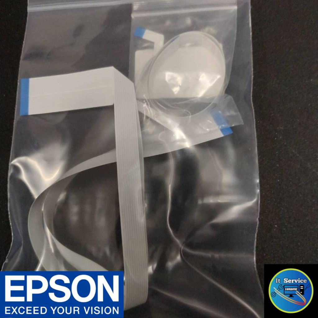 สายแพ หัวพิมพ์+สายแพรเซ็นเซอร์ (2เส้น) EPSON L210/ L220 /L350/ L355 /L360/L380/L550/L565