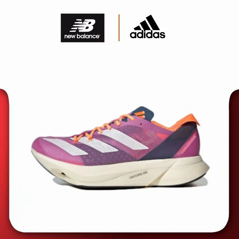 adidas Adizero Adios Pro 3 purple style Running shoes Authentic 100%