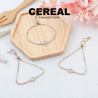 พร้อมส่ง!! สร้อยข้อมือรูดเพชร สร้อยข้อมือรูดปรับไซต์ งานเพชรCZ  งานเจ้าสาว ใส่ออกงาน
