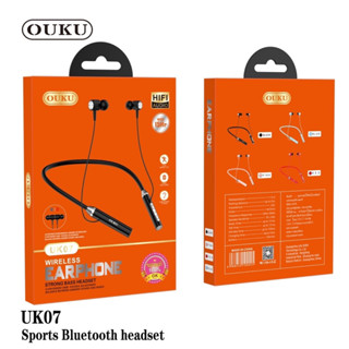 หูฟังบลูทูธ หูฟัง บลูทูธ OUKU  UK07  sports Bluetooth headset พร้อมส่ง ส่งไว OUKU รุ่น UK07