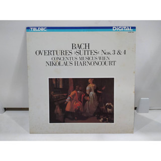 1LP Vinyl Records แผ่นเสียงไวนิล BACH OVERTURES SUITES Nos. 3 &amp; 4  (J22D9)