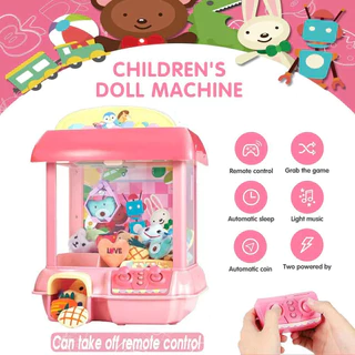ตู้คีบตุ๊กตาขนาดใหญ่ ของเล่นเด็ก ตู้คีบ ของเล่นตู้คีบตุ๊กตา ตู้คีบตุ๊กตาจำลอง(Doll Machine) ตู้คีบตุ๊กตา หยอดเหรียญจริง