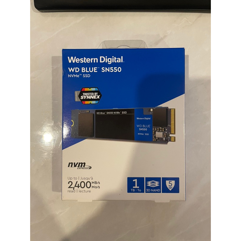 SSD M.2 PCIe 1.TB WD Blue SN550