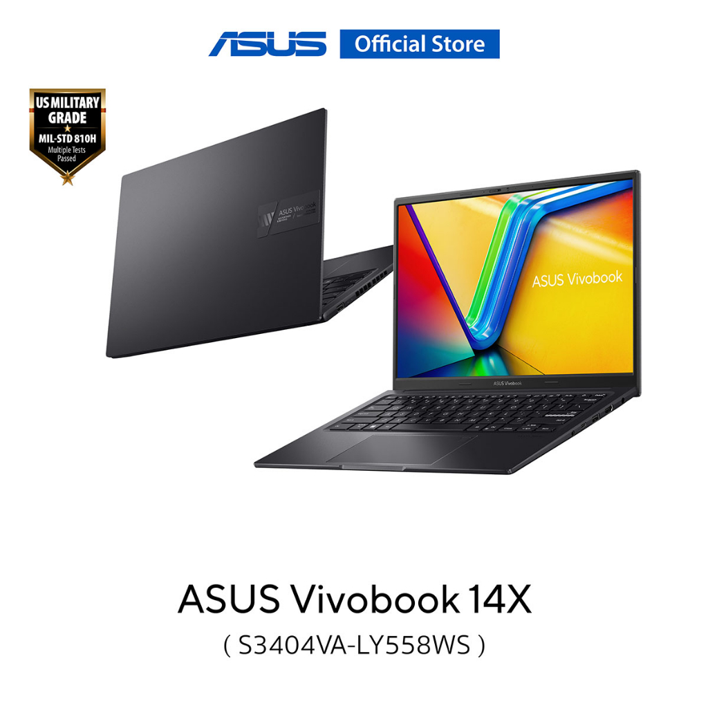 ASUS VivoBook 14 X (S3404VA-LY558WS), 14" 60Hz WUXGA, Intel® Core™ i5-13500H, Intel Iris Xᵉ Graphics
