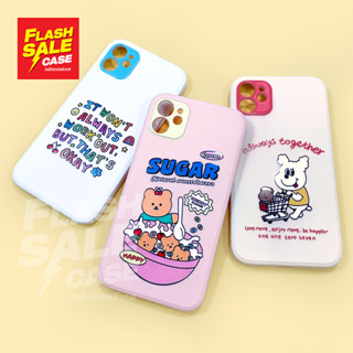 Samsung A12/A14(5G)/A20/A30/A23(5G)/A52(5G)/A53(5G)/A71(4G)/A73(5G) เคสนิ่มสีพาสเทล TPU กันเลนส์กล้อง พิมพ์ลายการ์ตูน