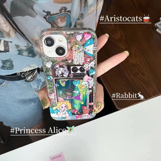 ✨สไตล์ใหม่✨เคสไอโฟน 14 Pro Max  เคส for 11 12 13 Pro Max เคสพกพาสะดวก iPhone 13 ดิสนีย์ Case เคสกันกระแทก