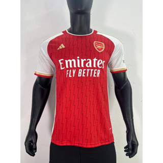 new เสื้อบอลเกรดเพลเยอร์ ทีมอาร์เซนอล Arsenal Home 23/24  เหย้า เสื้อบอล เนื้อผ้าโพลีเอสเตอร์ AAA