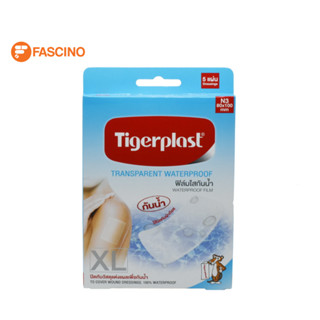 Tigerplast Film ฟิล์มใสกันน้ำ N3 80 มม. x 100 มม. 5 ชิ้น