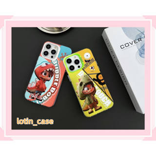 🎁ส่งของขวัญ🎁เคสไอโฟน สำหรับ 11 13 for iPhone Case 14 12 Pro Max น่ารัก การ์ตูน น่าสนใจ กันกระแทก ปกป้อง เคสโทรศัพท์