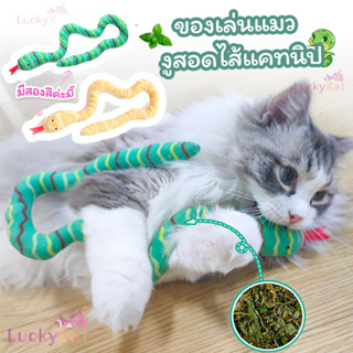 ของเล่นแมว ตุ๊กตาแมว แคทนิปแมว งูสอดไส้แคทนิป ของเล่นน้องแมวน้องหมา