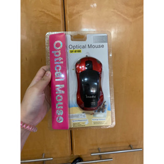 mouse รูปรถ แบบสายเสียบ usb new in pack