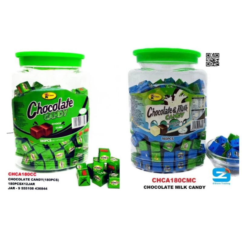 ลูกอมอัดเม็ด chocolate Cube Candy ขนาด 80 ลูก-180 ลูก