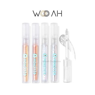 อายแชโดว์ NEE CARA MONSTER LIQUID EYESHADOW อายแชโดว์เนื้อลิควิด กลิตเตอร์ ชิมเมอร์ ตาวิ๊ง ติดทน N1964