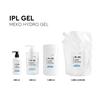 เจลไอพีแอล IPL GEL เจลสำหรับเลเซอร์ขน ใช้จริงในเมโกะ คลีนิก สำหรับใช้เลเซอร์กำจัดขน ขวดปั้ม 500 ml