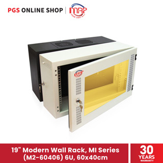 MAP 19" Modern Wall Rack, MI Series (M2-60406), ตู้แร็ค 6U (60x40cm)