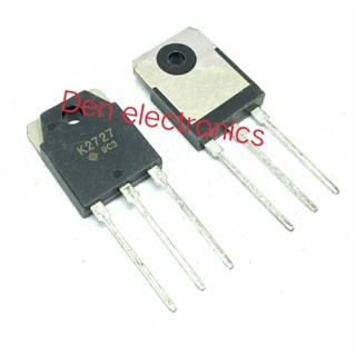 K2727 TO247  10A 500V MOSFET N-Fet มอสเฟต ทรานซิสเตอร์ สินค้าพร้อมส่ง (ราคา1ตัว)