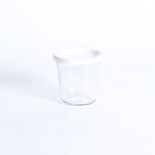 WECK - MOLD JAR 290 ML W/PM ขวดแก้ว ฝาพลาสติก (WE-900LM)