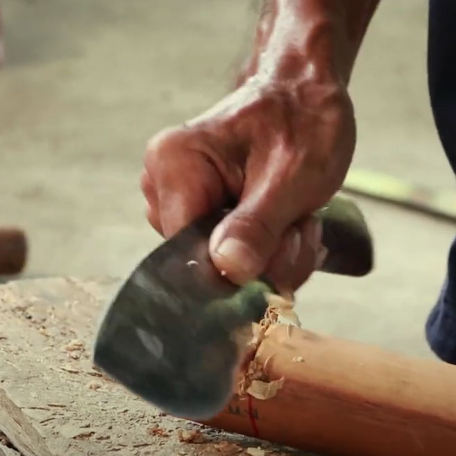 ด้ามค้อน ด้ามไม้ ด้ามจอบ ด้ามพลั่ว ไม้เนื้อแข็ง มีทุกแบบ ไม้จริง อย่างดี ด้ามค้อนปอนด์ ด้ามต่อ ด้ามเสียม ด้ามมีด ไม้ ST - รูปที่ 2