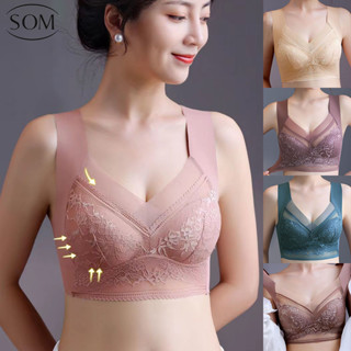 Som underwear ชุดชั้นในสตรี เสื้อใน  เซ็กซี่ ใส่เล่นกีฬา เสื้อในเซ็กซี่โชว์หลัง Smooth Bra ครอปบรา B271