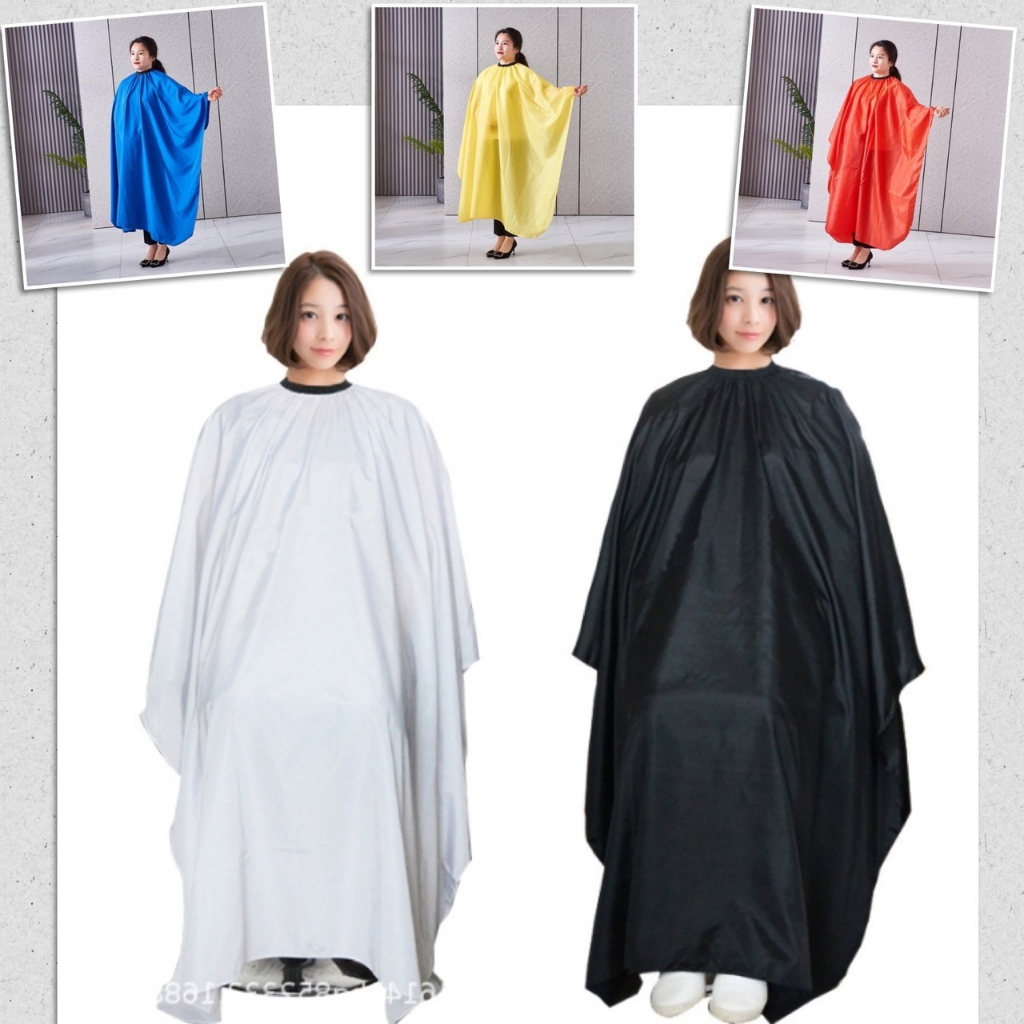 ผ้าคลุมตัดผม เต็มตัว ที่รองตัดผม ผ้ารองตัดผม เสื้อคลุมตัดผม ชุดคลุมย้อมผม
