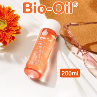 Bio-Oil 200ml ออยบํารุงผิว ครีมทาผิว ไบโอออย skincare ลดเลือนรอยแผลเป็น ผิวแตกลาย ให้ดูจางลง biooil แพ้ง่าย สกินแคร์