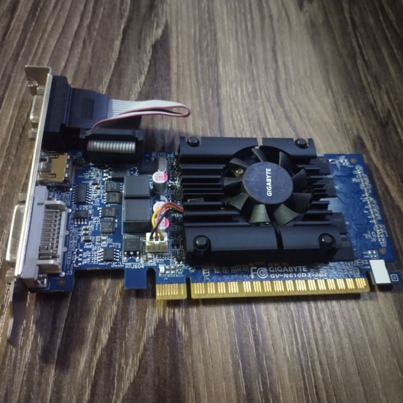 ขายการ์ดจอ GIGABYTE GT610 2GB GV-N610D3-2GI มือสอง
