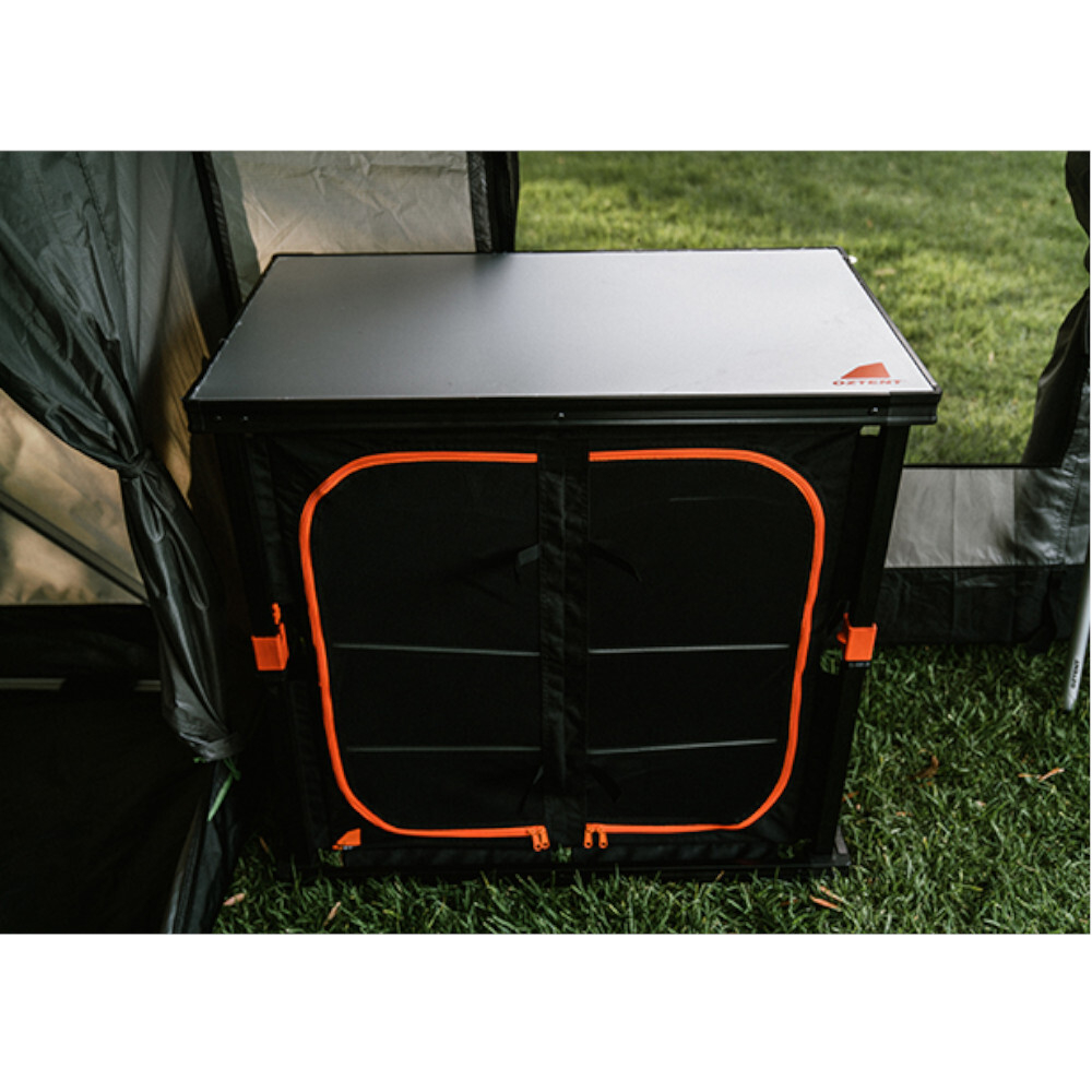 OZTENT DOUBLE CAMPER CUPBOARD