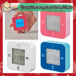 นาฬิกา นาฬิกาปลุก ไทม์เมอร์ เทอร์โมมิเตอร์ IKEA🌈 รุ่น_KLOCKIS / รุ่น_LÖTTORP Clock/thermometer/alarm/timer