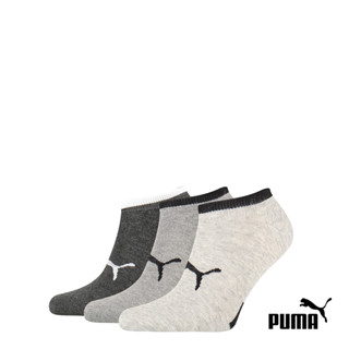 PUMA ถุงเท้า Noshow สำหรับผู้หญิงและผู้ชาย 3 คู่ UNISEX NOSHOW 3P