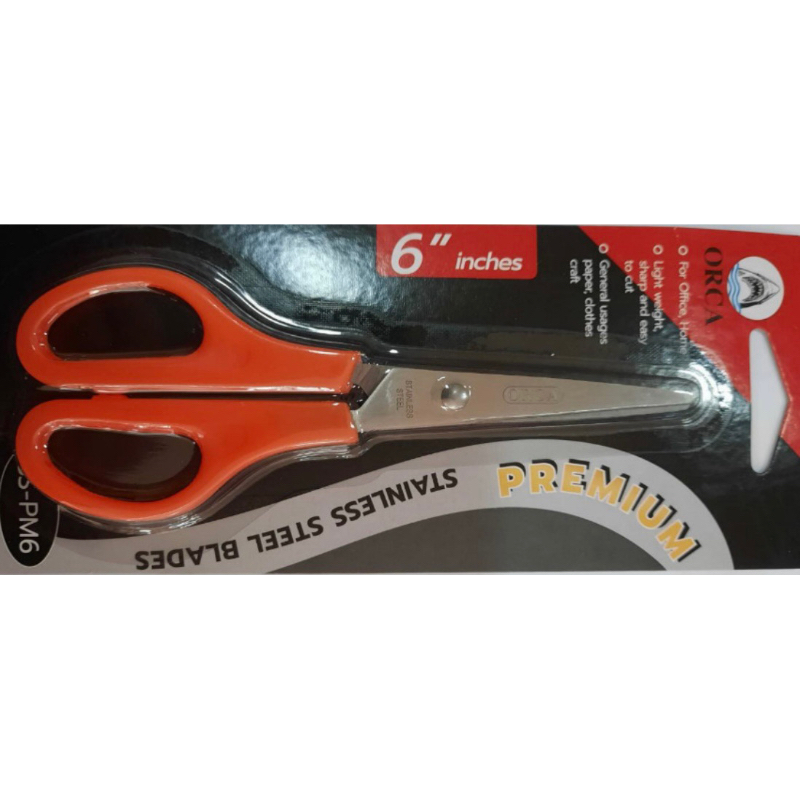 กรรไกรตัดกระดาษ ORCA มีหลายขนาด