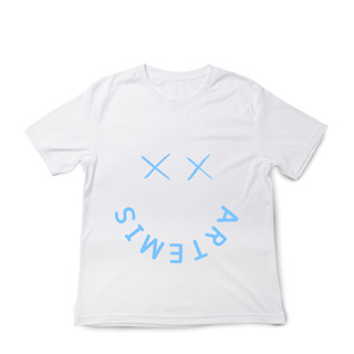 เสื้อคอกลม ผ้าฝ้าย 100% ลาย Artemis "SMILE LOGO" | Minimal Tee | 100% Organic Cotton