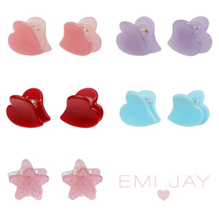 ❤️พร้อมส่ง❤️ EMI JAY BABY HEART CLIP SET