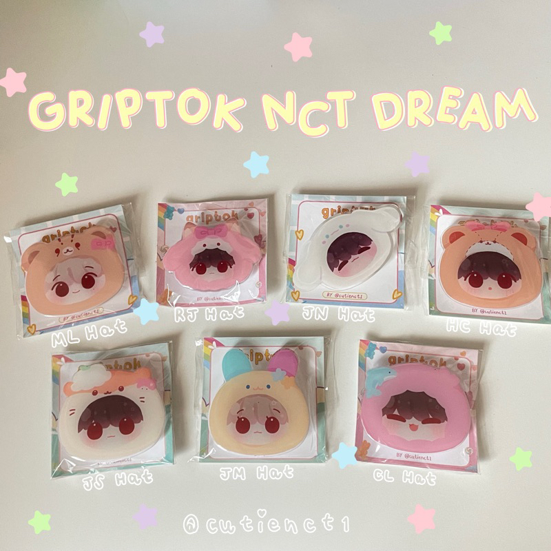 Griptok NCT Dream,Ten, Jaehyun, DJJ & Dreamie ที่ติดหลังโทรศัพท์ กริปต๊อก phone holder(NCT DREAM Broken melodies, 127)