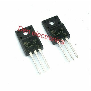 K3677 TO220  12A 700V MOSFET N-Fet มอสเฟต ทรานซิสเตอร์ สินค้าพร้อมส่ง (ราคา1ตัว)